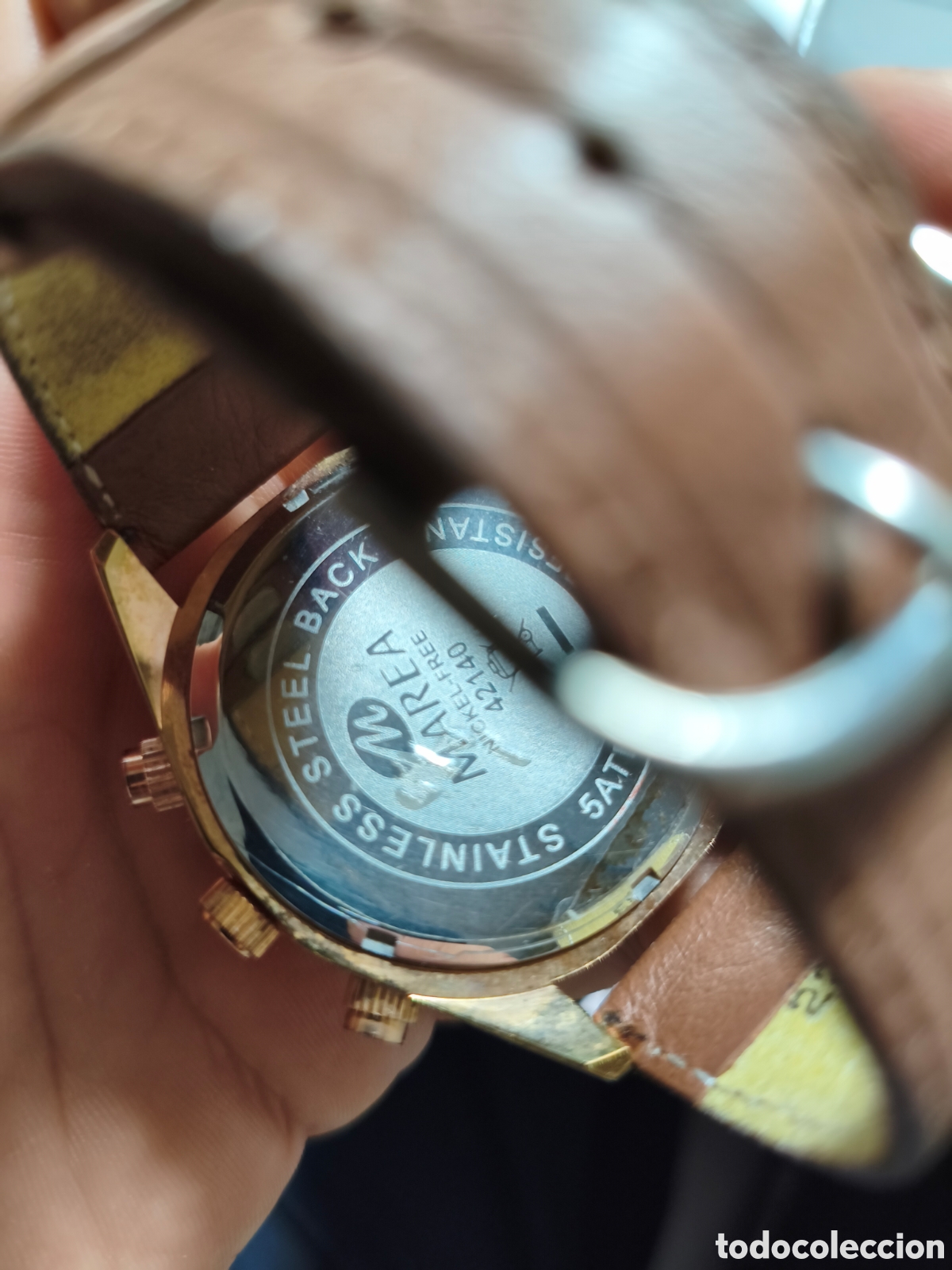 Vintage: Reloj Marea Retrograde-day - Foto 6