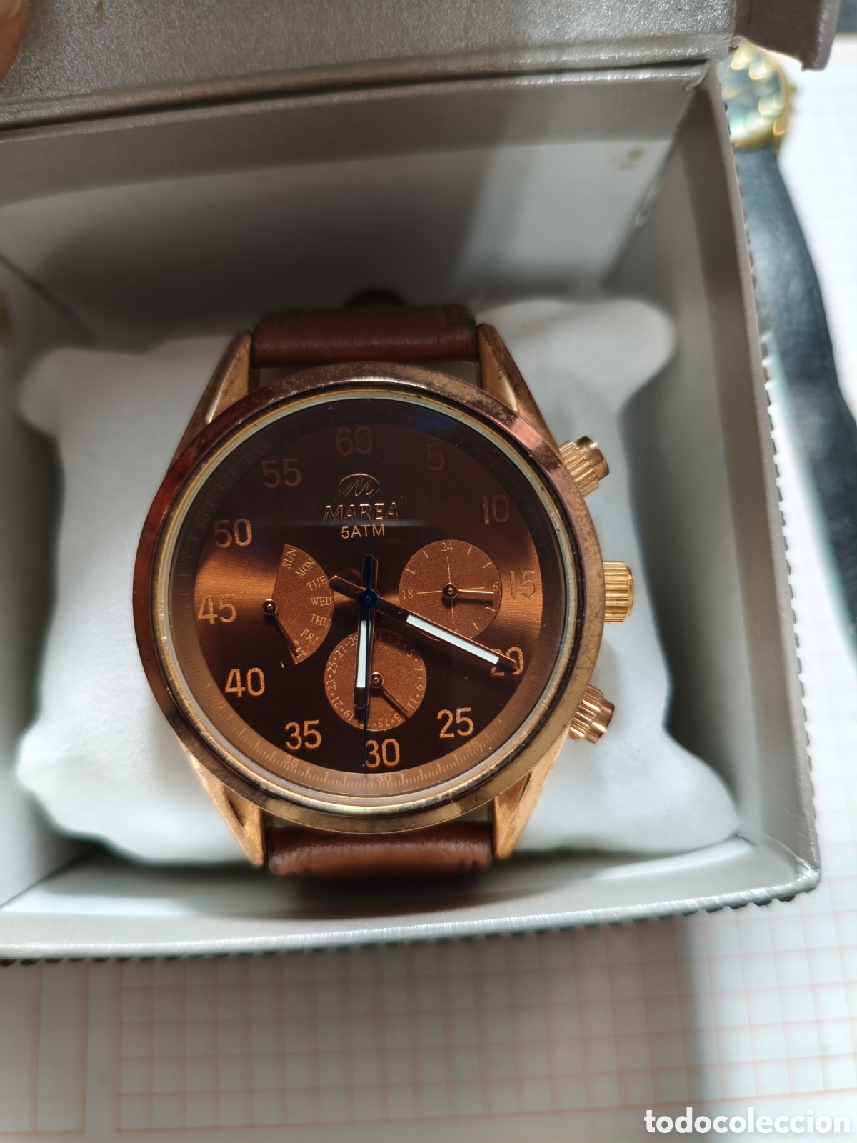 Vintage: Reloj Marea Retrograde-day