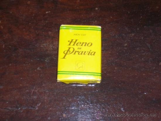 Vintage: MINI PASTILLA DE JABON HENO DE PRAVIA A&Ntilde;OS 70