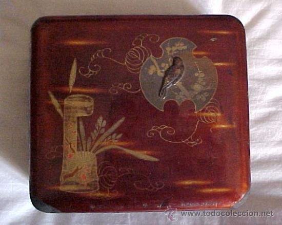 Vintage: caja lacada - Foto 2