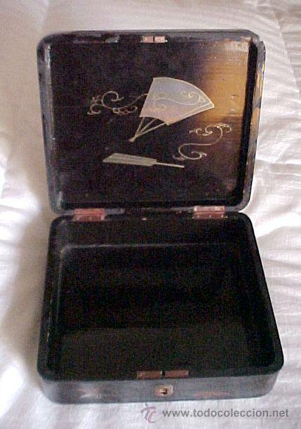 Vintage: caja lacada - Foto 3
