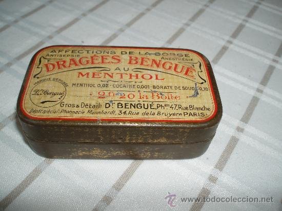 Vintage: caja pastillas a&ntilde;os 30 - Foto 1