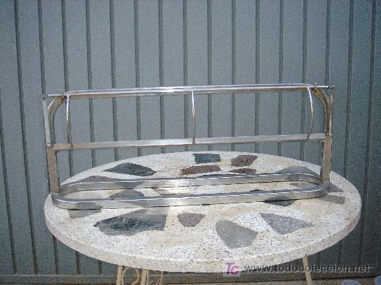 Vintage: porta rollo con cortador cromado en - Foto 2