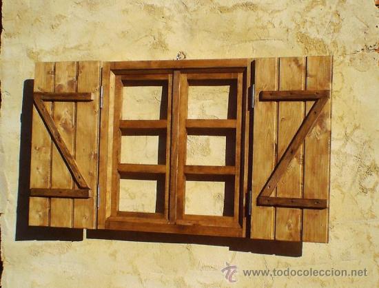 Vintage: ventana con contraventanas o postigos ,,, ven365 --ve4