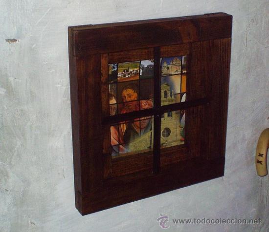 Vintage: ventanuco de madera y hierro ,ven365 -- ve24