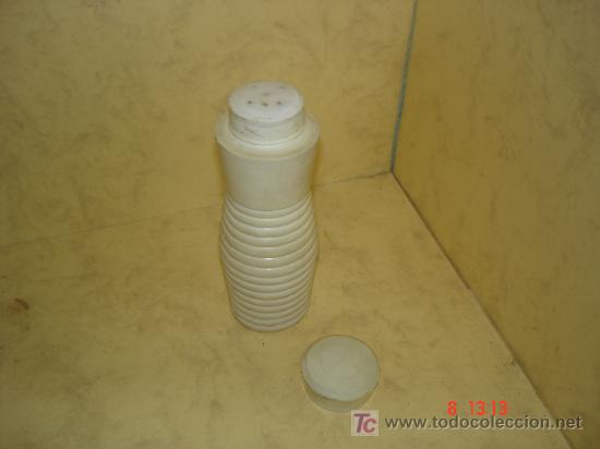 Vintage: POLVERA DE PLASTICO CON TAPA - Foto 2
