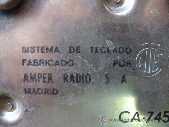 Vintage: TEL&Eacute;FONO ROJO DIGITAL. A&Ntilde;OS 70 - Foto 6