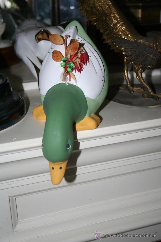 Vintage: pareja de patitos para el borde del mueble - Foto 2