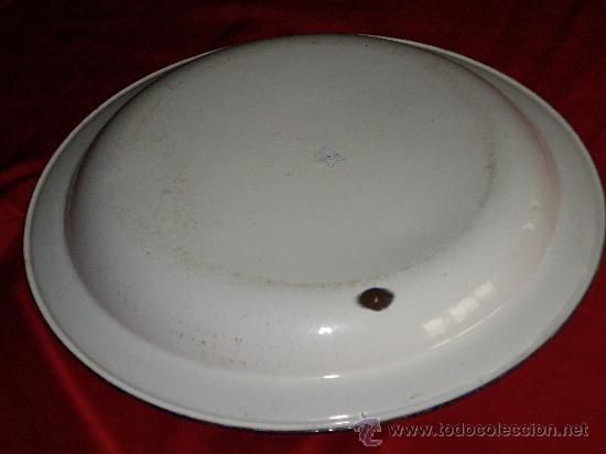 Vintage: GRAN BANDEJA ESMALTADA - Foto 2