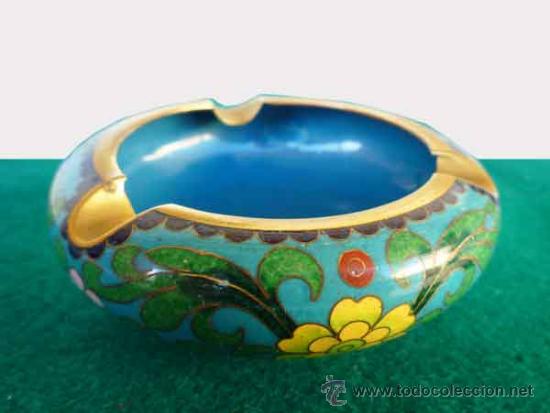 Vintage: CENICERO ESMALTE CLOISON&Eacute; - Foto 1