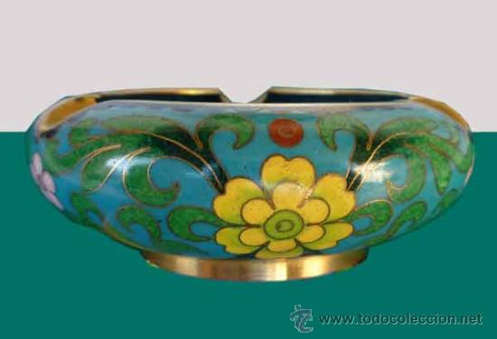 Vintage: CENICERO ESMALTE CLOISON&Eacute; - Foto 3