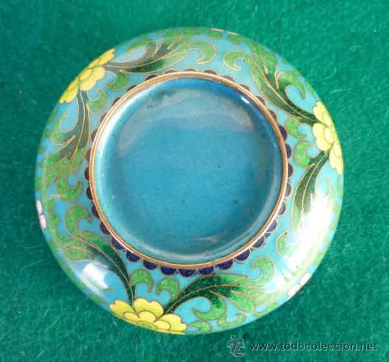 Vintage: CENICERO ESMALTE CLOISON&Eacute; - Foto 4