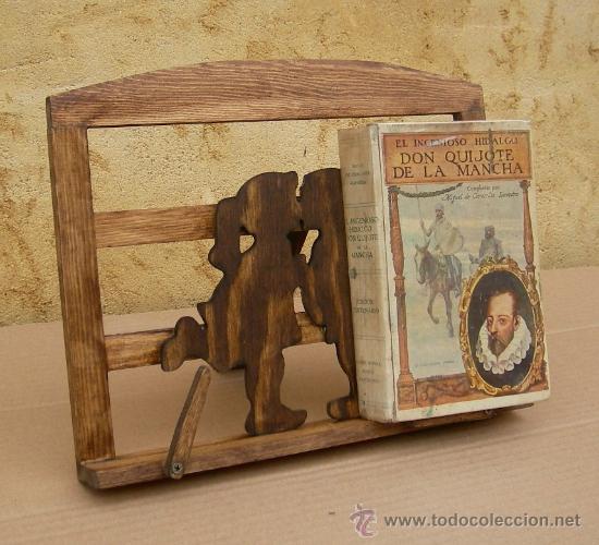 Vintage: atril de madera ni&ntilde;os colegio