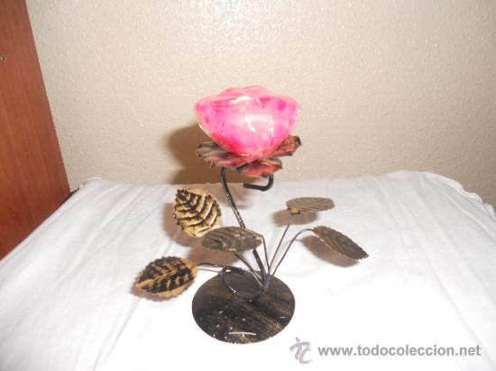 Vintage: SOPORTE PARA VELITAS DE METAL. - Foto 1