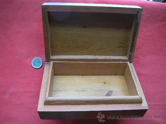 Vintage: CAJA DE MADERA CON TARACEA - Foto 3