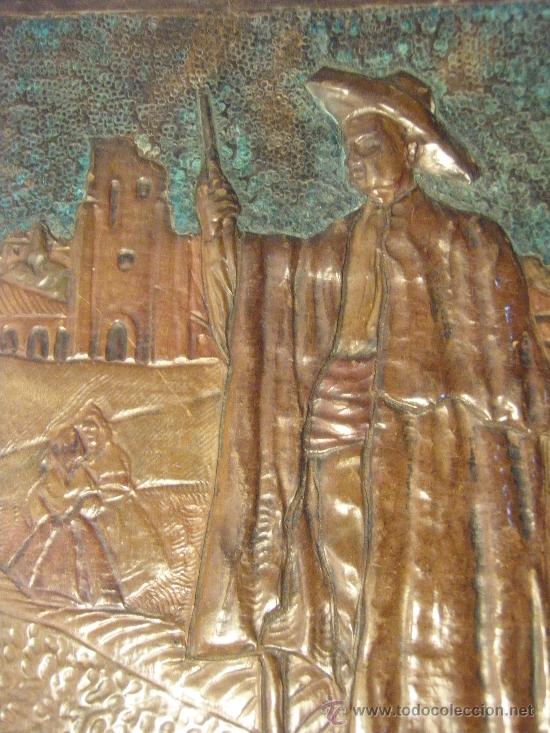 Vintage: CARTERA REPUJADA DE PIEL DE LOS A&Ntilde;OS 60 - Foto 3