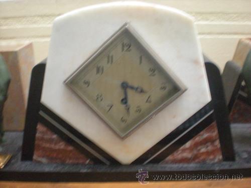 Vintage: RELOJ SOBREMESA MARMOL ONIX - Foto 4