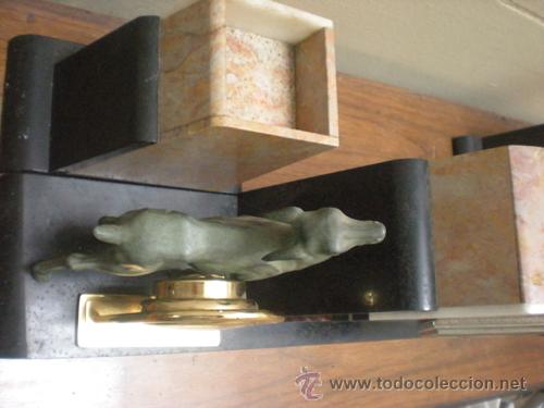 Vintage: RELOJ SOBREMESA MARMOL ONIX - Foto 5