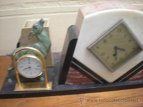 Vintage: RELOJ SOBREMESA MARMOL ONIX - Foto 7