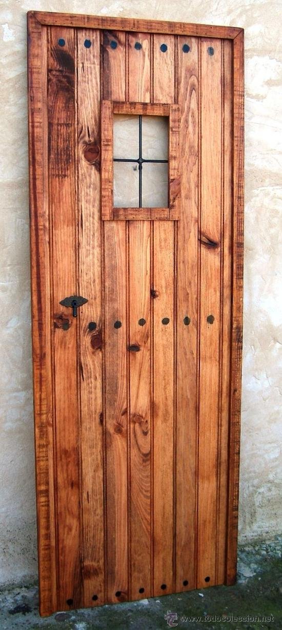 puerta corredera de madera granero blanco viejo - Compra venta en  todocoleccion