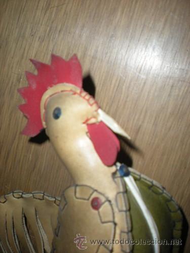Vintage: GALLO HECHO EN PIEL - Foto 3