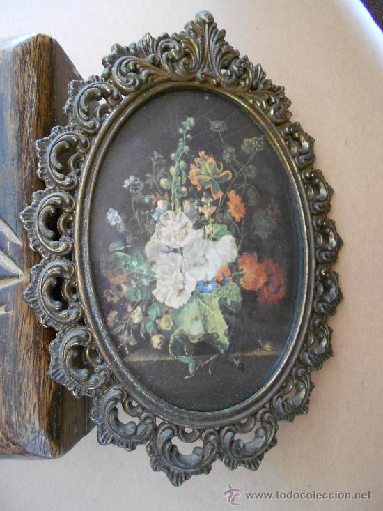 Vintage: cuadro camafeo con cristal - Foto 1