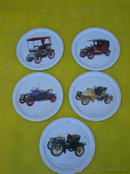 Vintage: 5 portavasos de los a&ntilde;os 70 - Foto 1