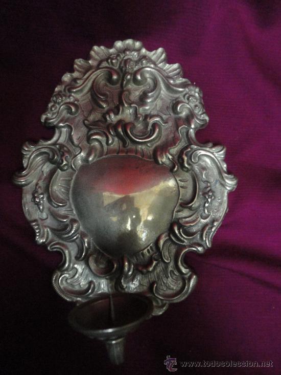 Vintage: PORTAVELA DE PARED - Foto 1