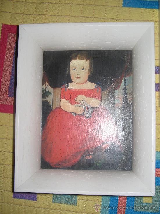 Vintage: Cuadros Ni&ntilde;os Madera - Foto 2