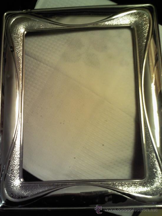 Vintage: MARCO DE FOTOS DE PLATA SIN CRISTAL NI PARTE TRASERA, SOLO MARCO