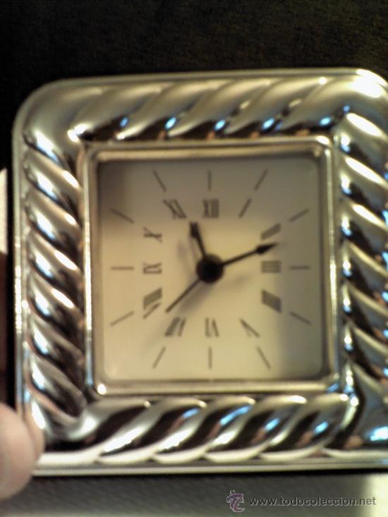 Vintage: RELOJ DE MESILLA DE PLATA - Foto 1
