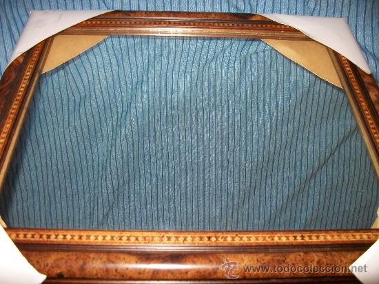 Vintage: CUADRO CON ESPEJO - 36x44CM - Foto 1