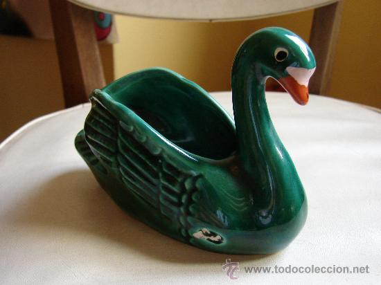 Vintage: FIGURA DE CISNE. A&Ntilde;OS 60 - Foto 1