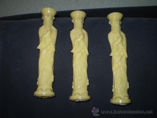 Vintage: 3 GUERREROS CHINOS DE PLASTICO - Foto 1
