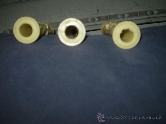 Vintage: 3 GUERREROS CHINOS DE PLASTICO - Foto 2