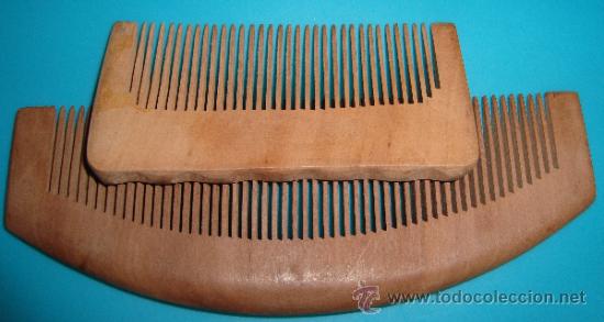 Vintage: 2 peines de madera - Foto 2