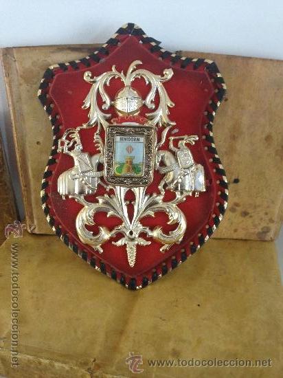 Vintage: ESCUDO HERALDICO DE BENIDORM. 28CM - Foto 1