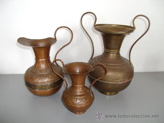 Vintage: conjunto de decoracion vasijas - Foto 1