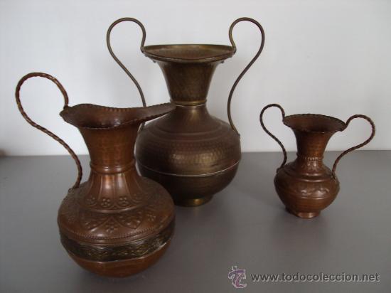 Vintage: conjunto de decoracion vasijas - Foto 2