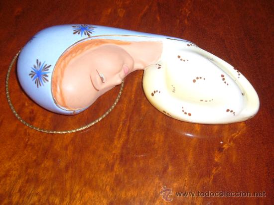 Vintage: VIRGEN EN PORCELANA - Foto 2