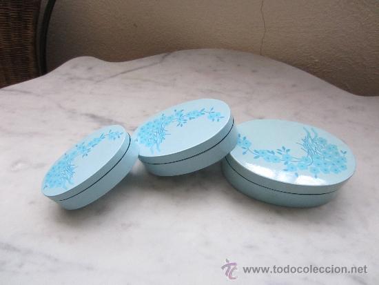 Vintage: tres cajas metal - Foto 1
