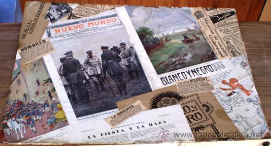 Vintage: COLAGE DE RECORTES DE PRENSA DE LOS A&Ntilde;OS 10-20 DIFERENTES NOTICIAS VER FOTOS