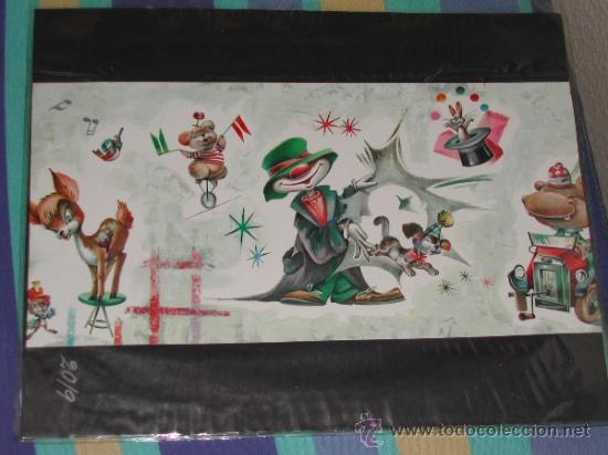 Vintage: L&aacute;mina para Enmarcar - A&ntilde;os 60 - Procede de Muestrario.