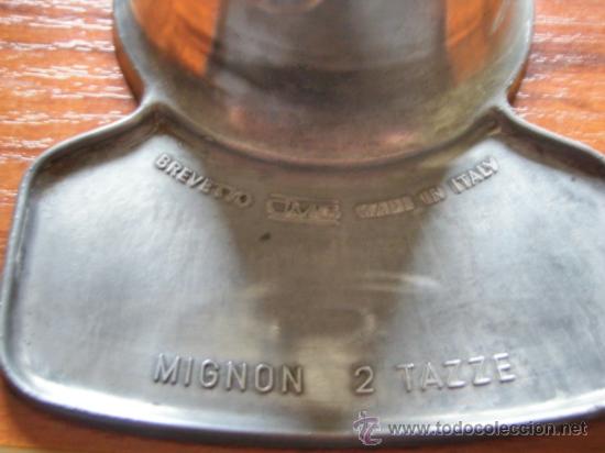 Vintage: CAFETERA MINI MADE ITALY BREVETTO - Foto 4