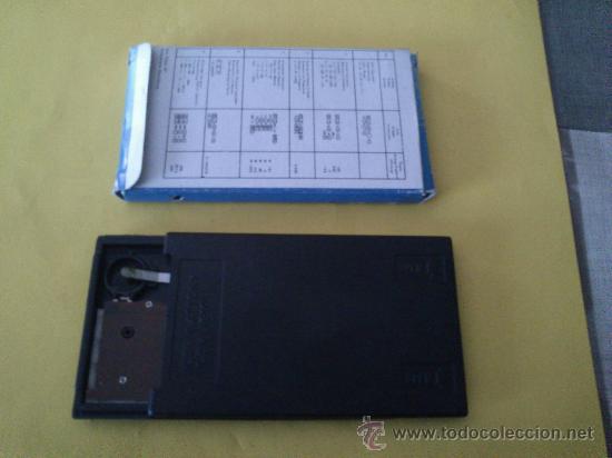 Vintage: Electronic Mini Calculator, A&ntilde;os 80. (Mini calculadora). - Foto 3