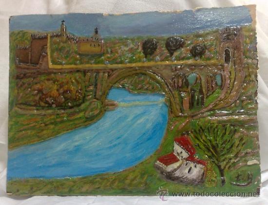 Vintage: ORIGINAL TRABAJO INFANTIL, PARA ENMARCAR.