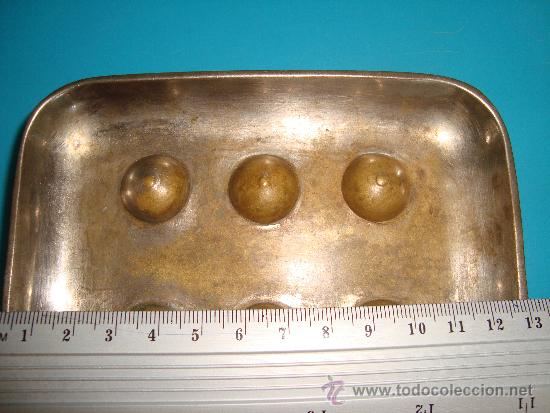 Vintage: Antigua jabonera bronce - Foto 3