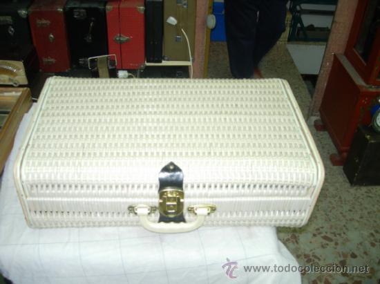 Vintage: Maleta cesta de picnic - Foto 12