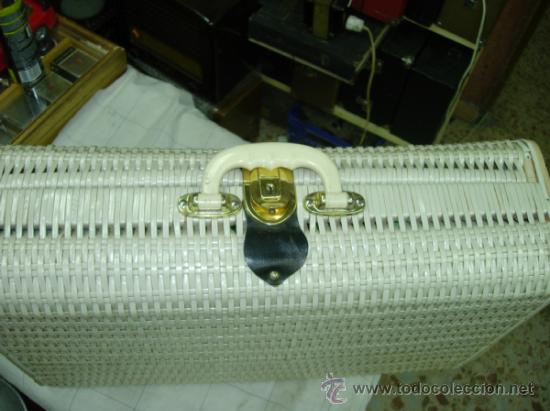 Vintage: Maleta cesta de picnic - Foto 10