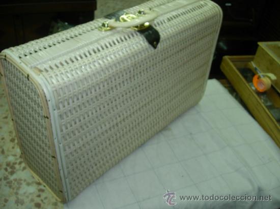 Vintage: Maleta cesta de picnic - Foto 7